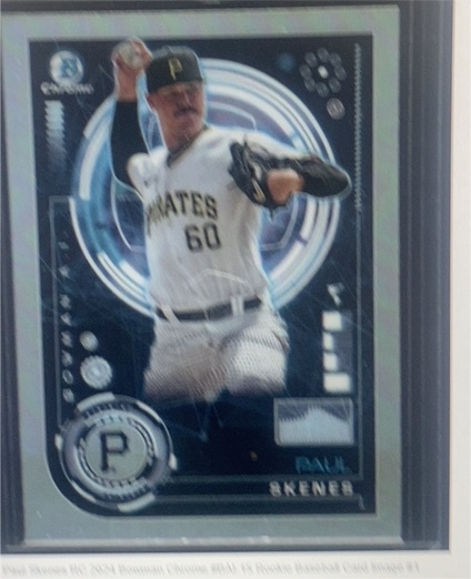 2024 Bowman Chrome #BAI-15 Paul Skenes — front