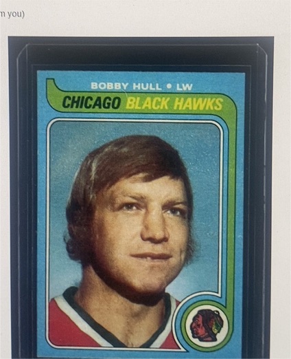 1979 Topps #185 Bobby Hull — front