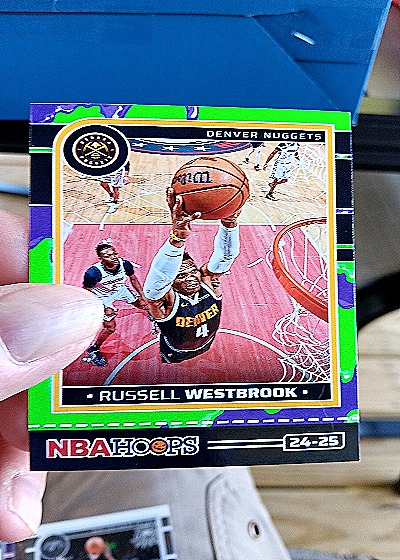 2024-25 Panini NBA Hoops #201 Russell Westbrook — front