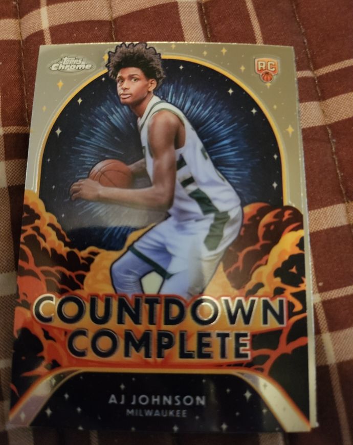 2024-25 Topps Chrome #CC-22 AJ Johnson — front