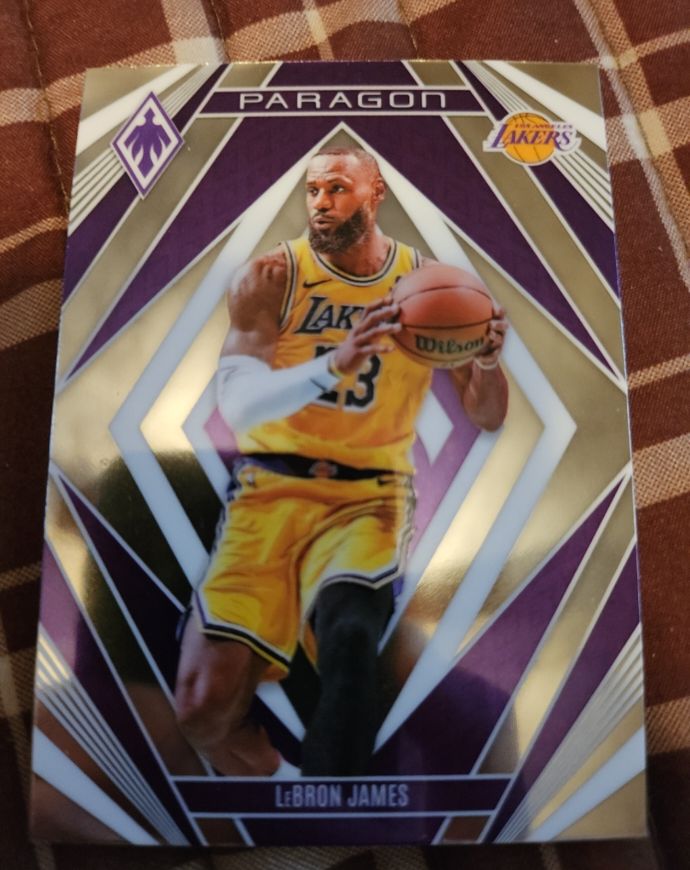 2023-24 Panini Phoenix #14 LeBron James Paragon — front