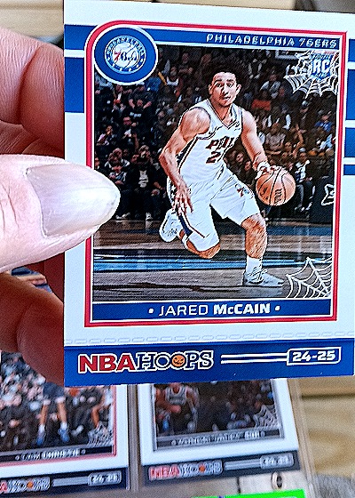 2024-25 Panini NBA Hoops #263 Jared McCain — front