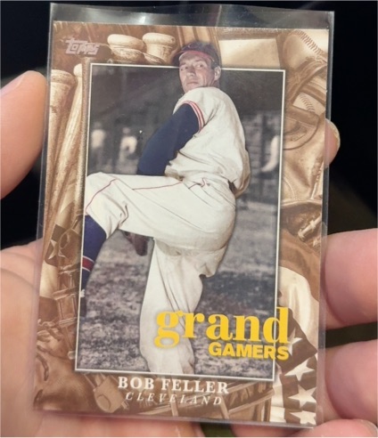 2024 Topps Series 1 Grand Gamers #GOG-24 Bob Feller — front