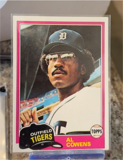 1981 Topps #123 Al Cowens — front