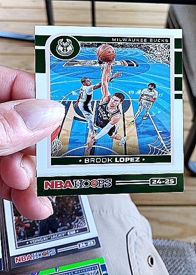 2024-25 Panini NBA Hoops #24-25 Brook Lopez — front