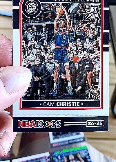 2024-25 Panini NBA Hoops #248 Cam Christie — front