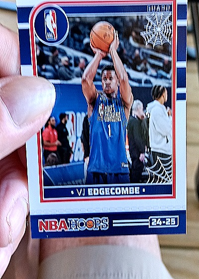 2024-25 Panini NBA Hoops Haunted Hoops #1 VJ Edgecombe — front