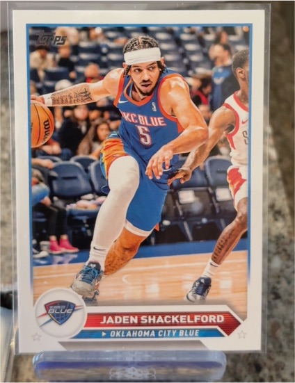 2023-24 Topps G-League #58 Jaden Shackelford — front