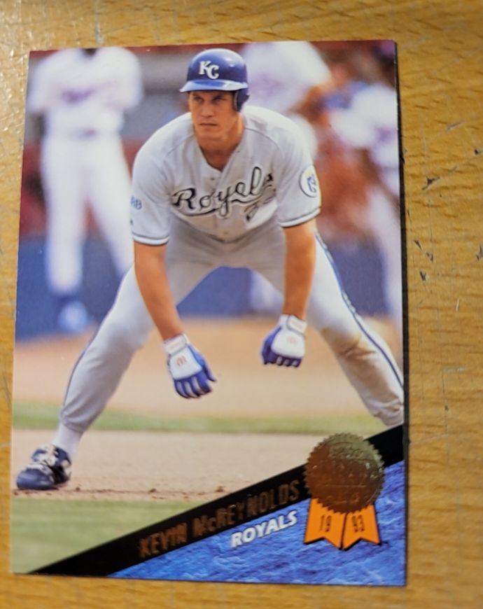 1993 Leaf #80 Kevin McReynolds — front
