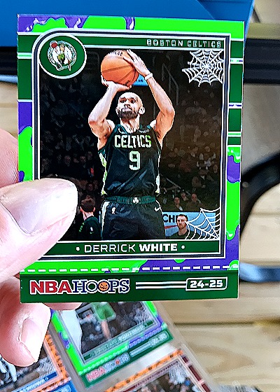 2024-25 Panini Haunted Hoops #24-25 Derrick White — front