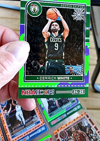 2024-25 Panini NBA Haunted Hoops #24-25 Derrick White — front