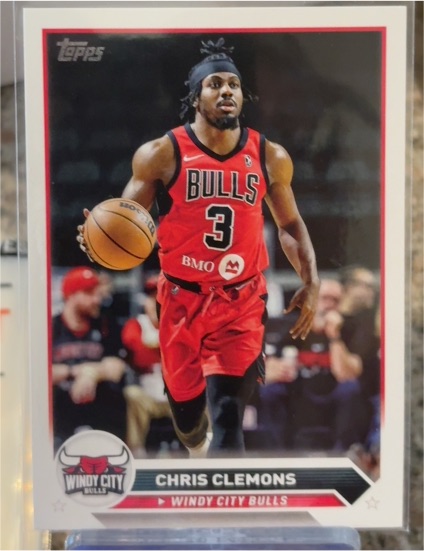 2023-24 Topps G-League #97 Chris Clemons — front