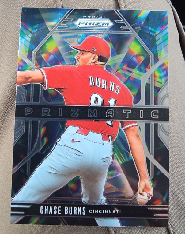 2025 Panini Prizm #5 Chase Burns — front
