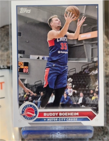 2023-24 Topps G-League #53 Buddy Boeheim — front