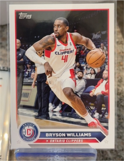 2023-24 Topps G-League #61 Bryson Williams — front