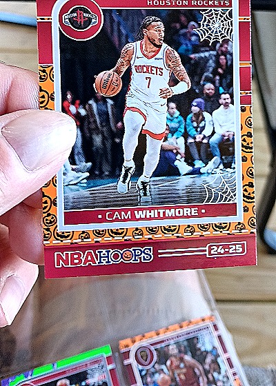 2024-25 Panini NBA Hoops #186 Cam Whitmore — front