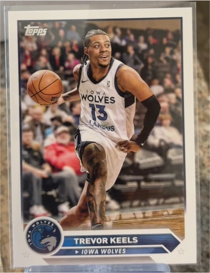 2023-24 Topps G-League #38 Trevor Keels — front