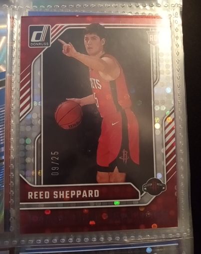 2024-25 Panini Donruss #24 Reed Sheppard — front