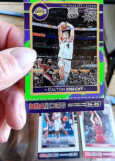 2024-25 Panini NBA Hoops #24-25 Dalton Knecht — front