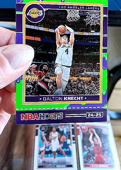 2024-25 Panini NBA Hoops #24-25 Dalton Knecht — front