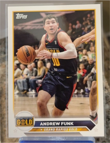 2023-24 Topps G-League #30 Andrew Funk — front