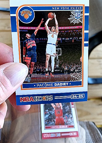 2024-25 Panini NBA Hoops #234 Pacôme Dadiet — front