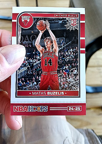 2024-25 Panini Haunted Hoops #237 Matas Buzelis — front