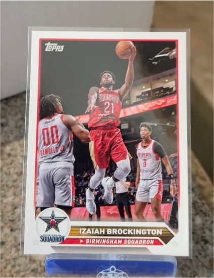 2023-24 Topps G-League #6 Izaiah Brockington — front