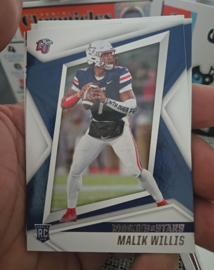 2022 Panini Chronicles Draft Picks Rookies & Stars #2 Malik Willis — front