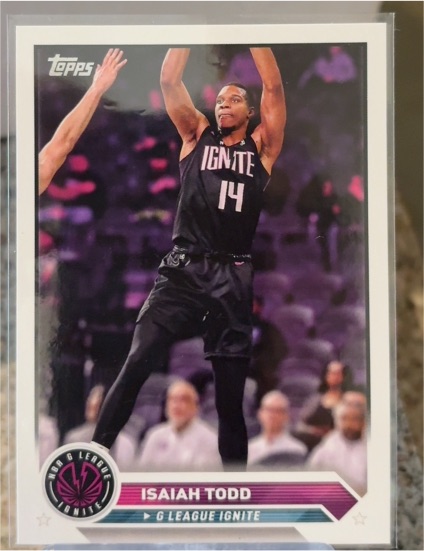 2023-24 Topps G League #26 Isaiah Todd — front