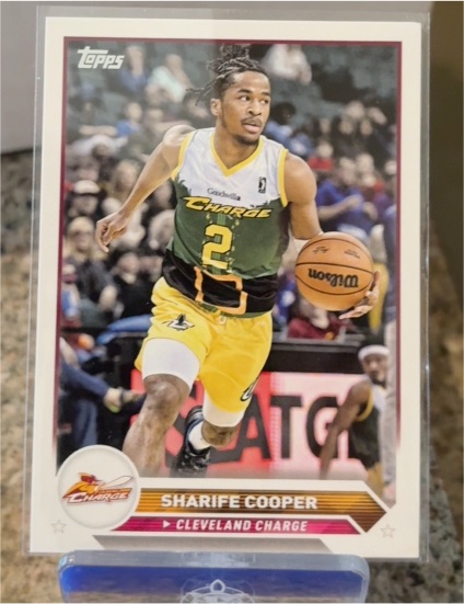2023-24 Topps G-League #10 Sharife Cooper — front