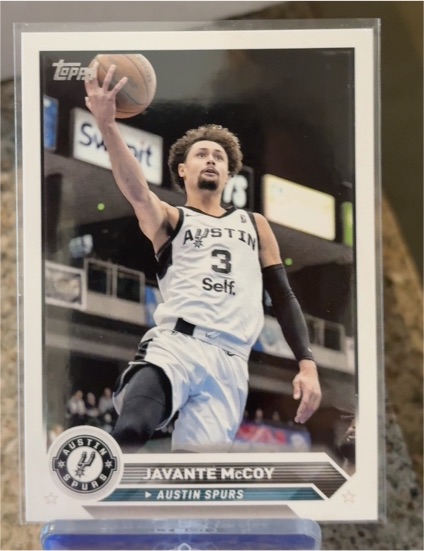 2023-24 Topps G League #3 Javante McCoy — front