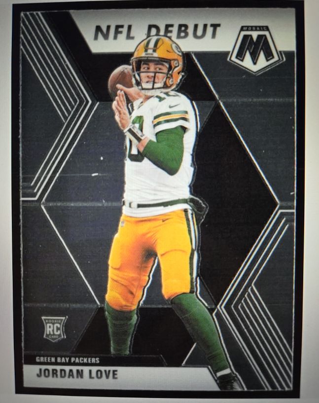 2020 Panini Mosaic #264 Jordan Love — front