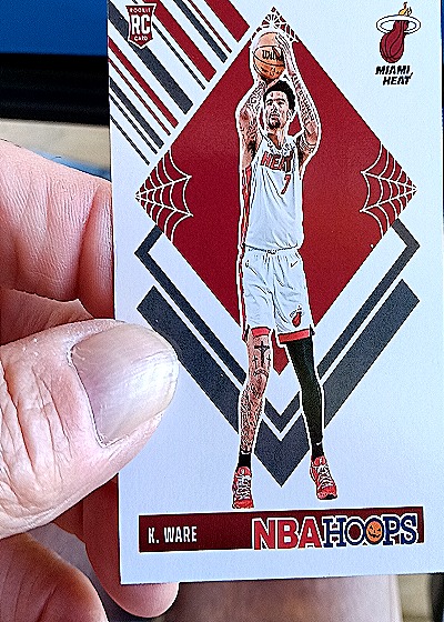 2024 Panini NBA Hoops #RC K. Ware Rookie Card — front