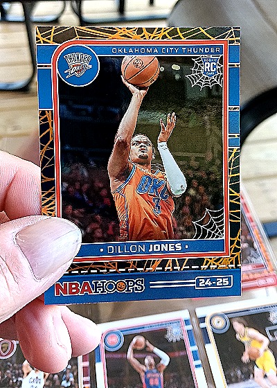 2024-25 Panini NBA Hoops #24-25 Dillon Jones — front