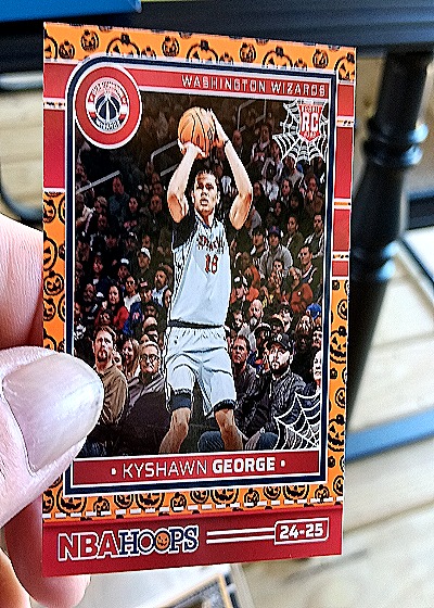 2024-25 Panini NBA Hoops #274 Kyshawn George — front
