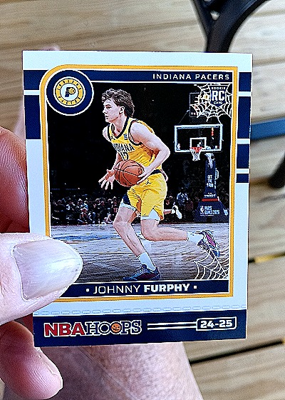 2024-25 Panini Haunted Hoops #265 Johnny Furphy — front