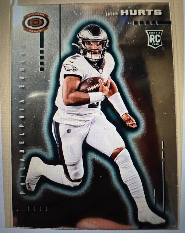 2020 Panini Chronicles Dynagon #D-19 Jalen Hurts — front