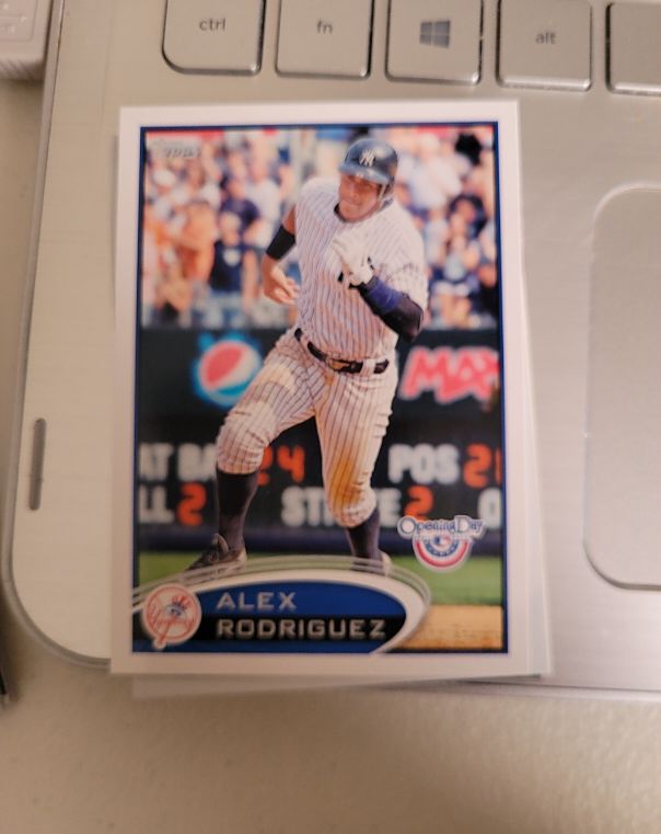 2012 Topps Opening Day #53 Alex Rodriguez — front