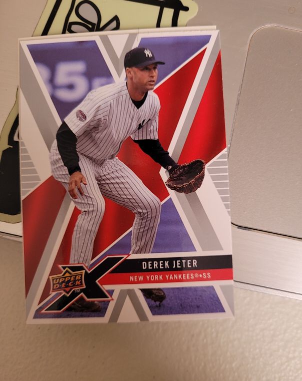 2008 Upper Deck X #70 Derek Jeter — front
