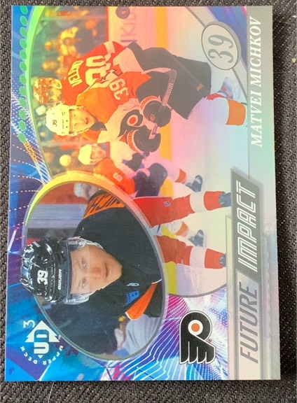 2024-25 Upper Deck UD3 #UD3-39 Matvei Michkov — front