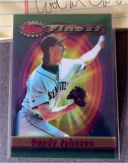 1994 Topps Finest #213 Randy Johnson — front
