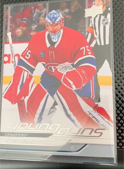 2024-25 Upper Deck Extended Series #726 Jakub Dobes Young Guns — front