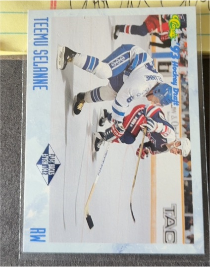 1993 Classic '93 Hockey Draft #124 Teemu Selanne — front