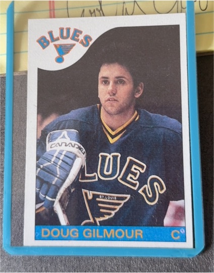 1985-86 Topps #76 Doug Gilmour — front