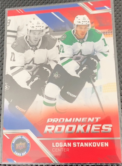 2025 Upper Deck National Hockey Card Day #NHCD-4 Logan Stankoven — front