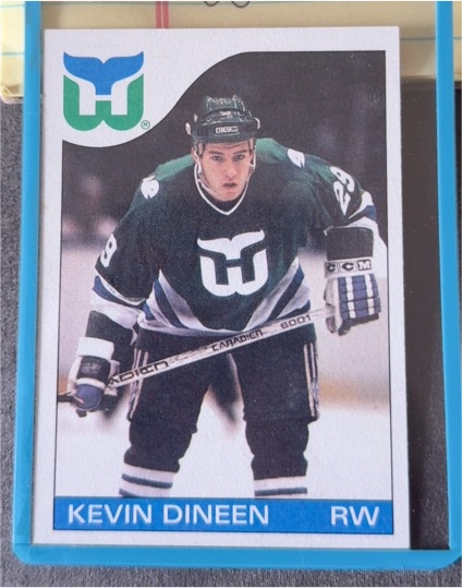 1985-86 O-Pee-Chee #34 Kevin Dineen — front