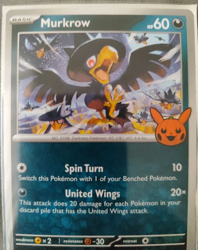 2023 Pokémon Trick or Trade #131 Murkrow — front