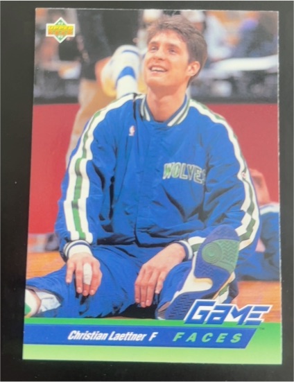 1992-93 Upper Deck #494 Christian Laettner — front