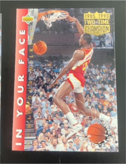 1992-93 Upper Deck #454 Dominique Wilkins — front